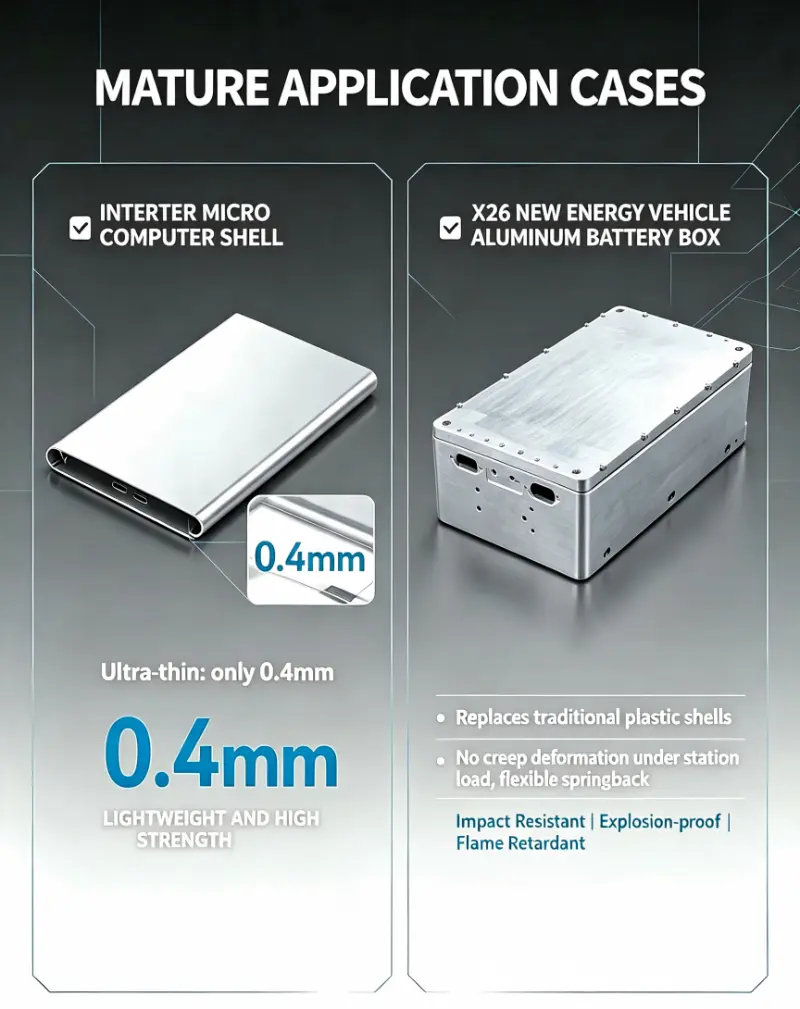 High-Strength Aluminum Battery Housing for New Energy Applications