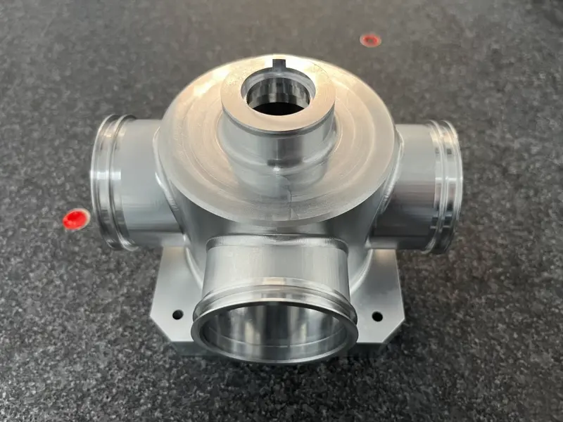 Custom Aluminum Valve Body Machining for a Fluid Control System