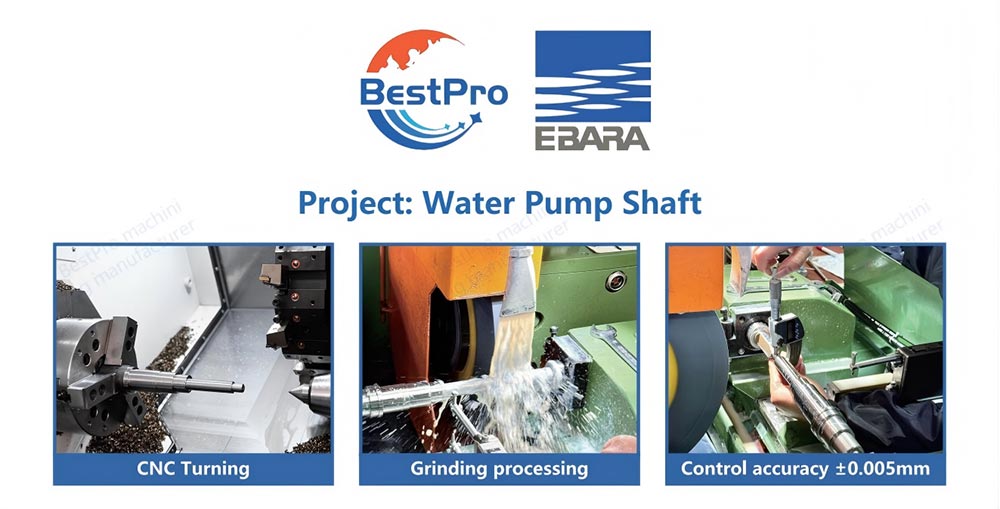 Water Pump Shafts for EBARA 