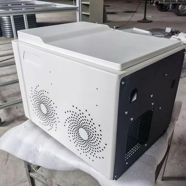 Ventilated Sheet Metal Enclosure for Industrial Equipment